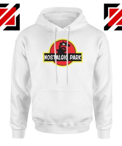 Reptar Nostalgic Park White Hoodie