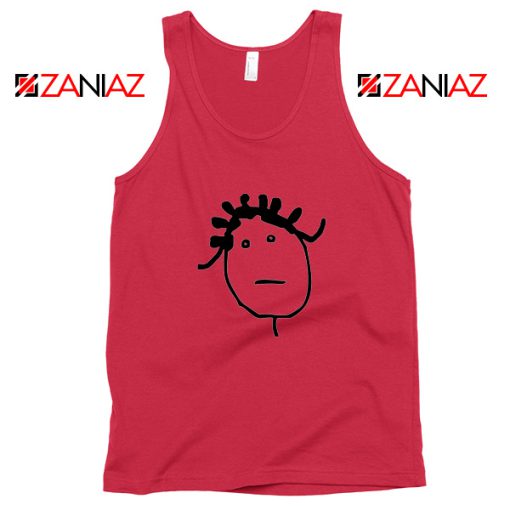 Rihanna Instagram Icon Red Tank Top