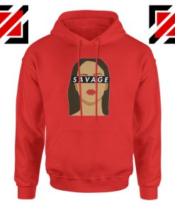 Rihanna Savage Red Hoodie