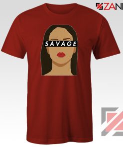 Rihanna Savage Red Tshirt