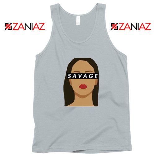 Rihanna Savage Sport Grey Tank Top