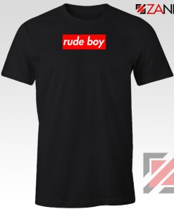 Rude Boy Rihanna Black Tshirt