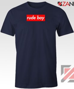 Rude Boy Rihanna Navy Blue Tshirt