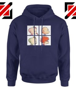 Rugrats Baby Days Navy Blue Hoodie