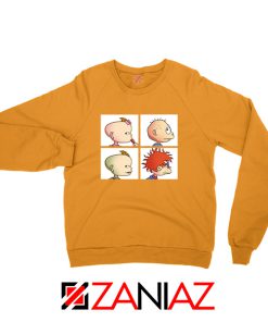 Rugrats Baby Days Orange Sweatshirt