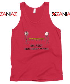 Six Feet Mother Red Tank Top