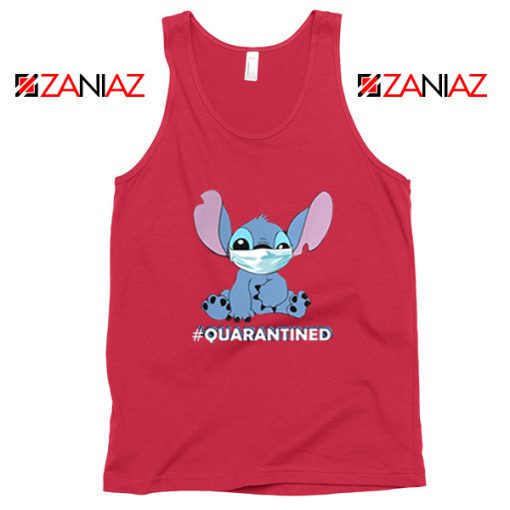 Stitch Quarantined Red Tank Top