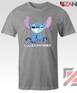 Stitch Quarantined Sport Grey Tshirt