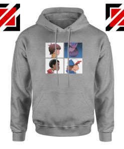 Stranger Things Characters Sport Grey Hoodie