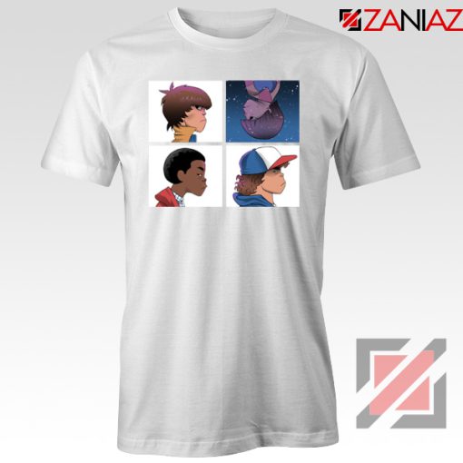 Stranger Things Characters White Tshirt