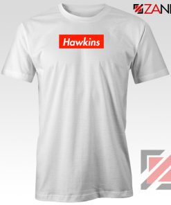 Stranger Things Hawkins White Tshirt