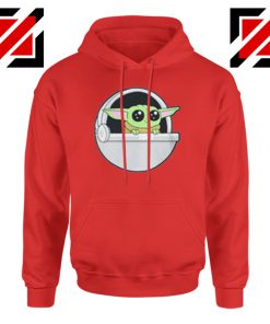 The Child Mando Red Hoodie