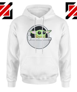 The Child Mando White Hoodie