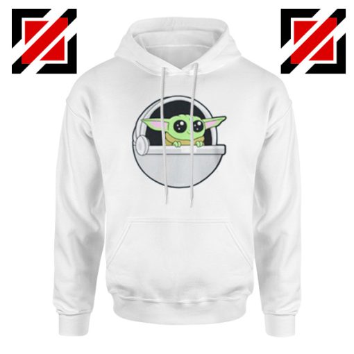 The Child Mando White Hoodie