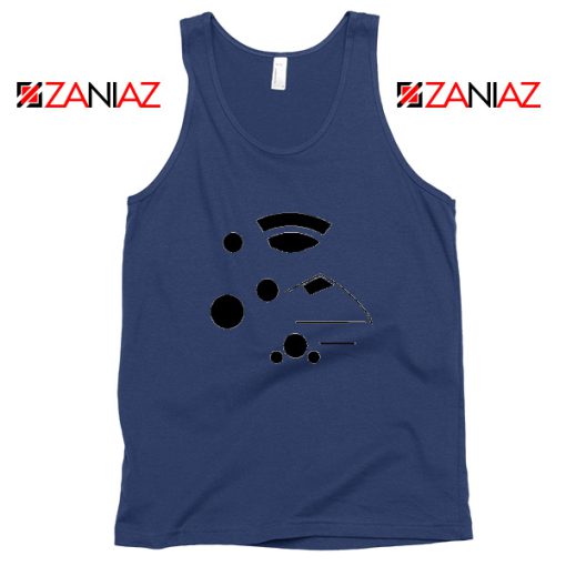 The Kanohi Akaku Navy Blue Tank Top