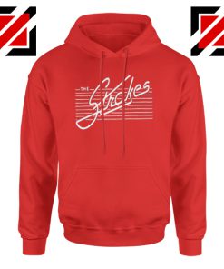 The Strokes Band Red Hoodie