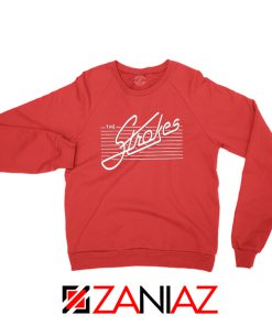 The Strokes Band Red Sweatshirt