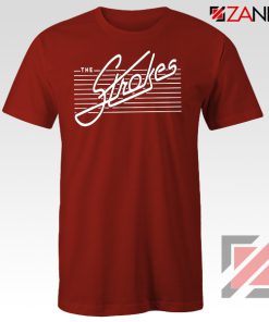 The Strokes Band Red Tshirt