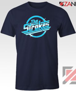 The Strokes Navy Blue Tshirt