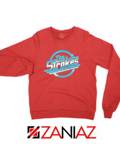 The Strokes Red Sweatshirt