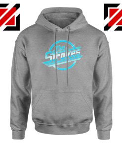 The Strokes Sport Grey Hoodie