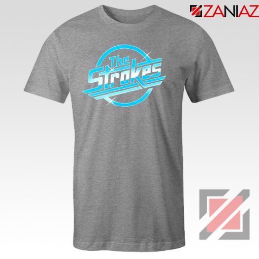 The Strokes Sport Grey Tshirt