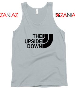 The Upside Down North Face Sport Grey Tank Tops