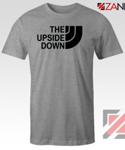 The Upside Down North Face Sport Grey Tshirts