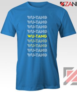 Typography Rapper Blue Tshirt