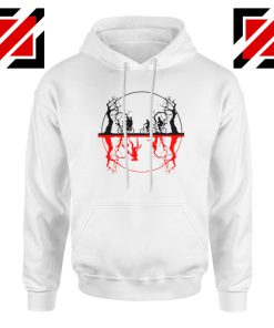 Upside Down Silhouettes Hoodie