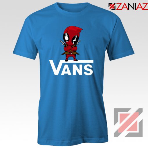 Van Deadpool Blue Tshirt