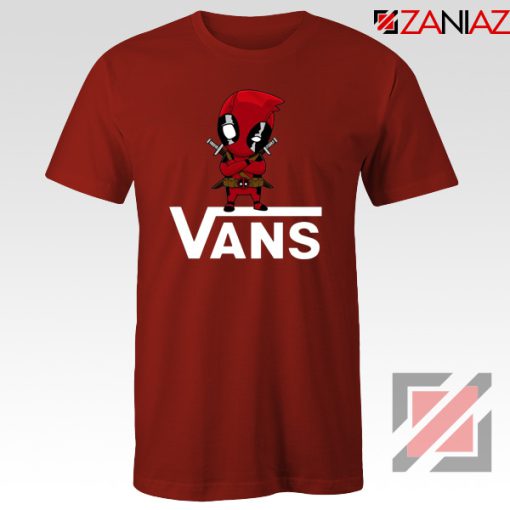 Van Deadpool Red Tshirt