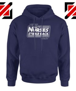 Virus The Nurses Strike Back Wars Navy Blue Hoodie