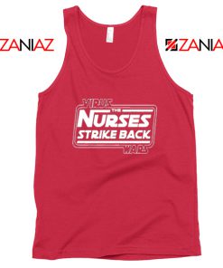 Virus The Nurses Strike Back Wars Red Tank Top