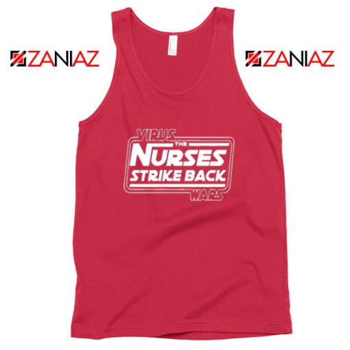 Virus The Nurses Strike Back Wars Red Tank Top