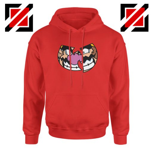 Wario Wu Tang Clan Red Hoodie Mario Bros