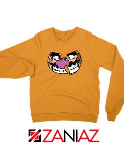 Wu Tang Clan Orange Sweater Mario Bros