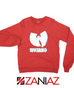 Wutang Clan Logo Vintage 90s Red Sweatshirt