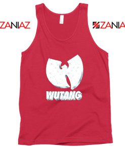 Wutang Clan Logo Vintage 90s Red Tank Top