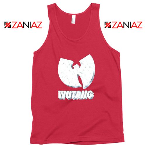 Wutang Clan Logo Vintage 90s Red Tank Top