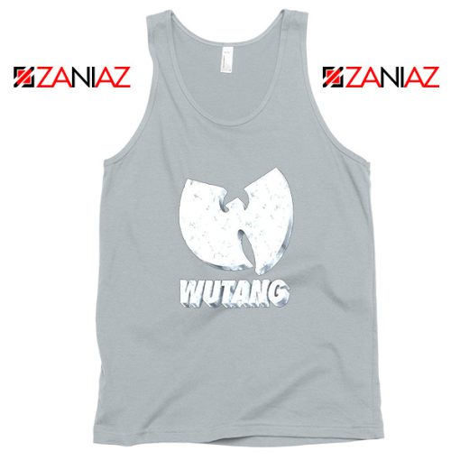 Wutang Clan Logo Vintage 90s Sport Grey Tank Top