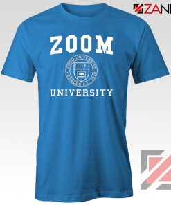 Zoom University Seal Blue Tshirt