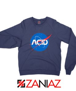 Acid Nasa Navy Blue Sweatshirt