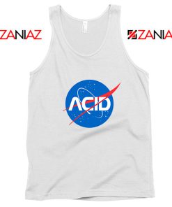 Acid Nasa White Tank Top