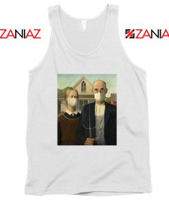 American Gothic Mask Covid 19 Tank Top