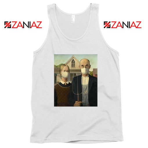 American Gothic Mask Covid 19 Tank Top