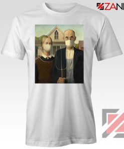 American Gothic Mask Covid 19 Tshirt