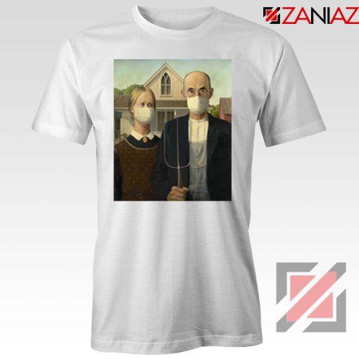 American Gothic Mask Covid 19 Tshirt