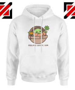 Baby Yoda Feeling Lucky Hoodie