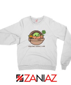 Baby Yoda Feeling Lucky Sweatshirt